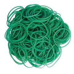 AMUU Rubber Bands 300pcs Green Small for Office 300PCS,