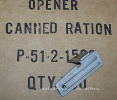 10 Pack P-51 Can Opener Stainless USA Shelby Co for Camping Scout Mess Kit