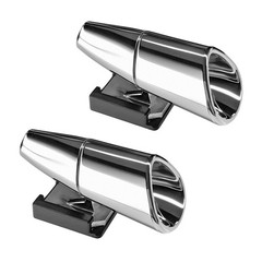 Sbulhia 2PCS Car Deer Whistles Silver