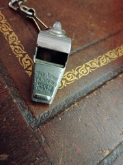 Acme Thunderer Official Referee Whistle 58 Silver Nickel Plated