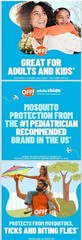 3 SET OFF! Adults & Kids Mosquito Repellent Spray, Non-Greasy Fragrance Free