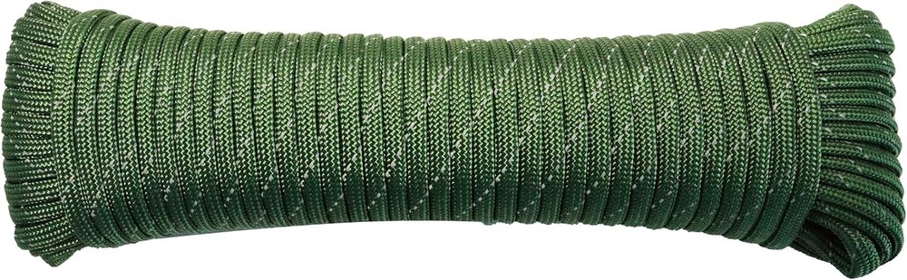 Paracord Rope, Reflective III Parachute Cord 7 Strand Core 550lb, 50ft Army