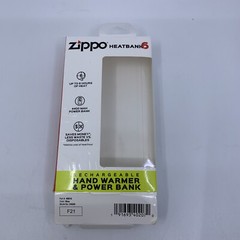 Zippo Blue HeatBank 6 Hour Rechargeable Hand Warmer & Power Bank 40616