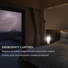LED Camping Lantern – Battery Powered Hanging Lantern for Outdoor Camping