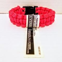 Everbuilt 550 Paracord 7 Strand Large Red Survival Bracelets – Lot Of 104 – New
