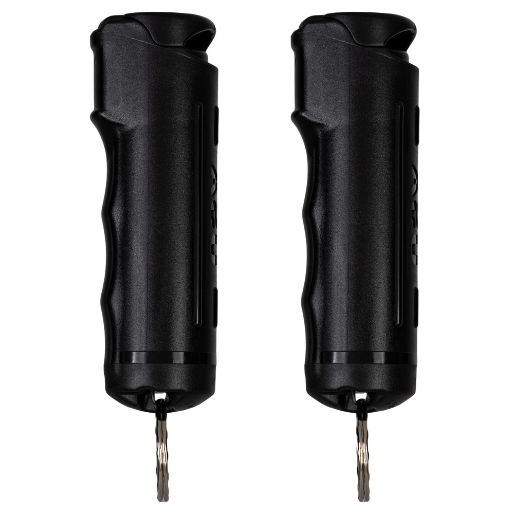 Police Magnum Pepper Spray keychain Self defense security 1/2oz Flip Top 2 PACK