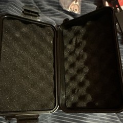 Survival Kit Hard Case w/ Compass, Fishing line, Multi-Tool Card and more