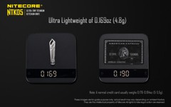 NITECORE NTK05 Titanium Folding Scalpel Keychain Knife