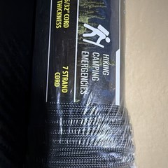 Survivor Series 550lb Paracord 2-Pack 100ft Ea 7-Strand Nylon 5/32″ B/G