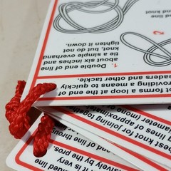 Pro-Knot F101 Fishing Knot Waterproof Plastic Cards