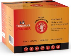 LENTRA 80 Hand Warmers – 11 Hrs Long Lasting, Safe, Odorless, TSA Approved