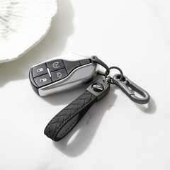 Carabiner Keychain, Universal Heavy Duty Woven Handmade Leather Key Chain, Ca…