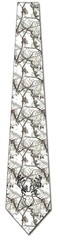 Three Rooker Camo Ties Mens Deer Hunting Winter Camouflage Necktie