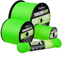 Paracord Rope 550 lb – 50ft 5/32″ Parachute Cord 4MM 7-Strand para Cord – Hea…