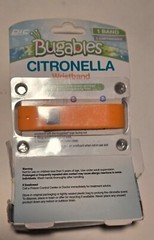 PIC Bugables Citronella 1 Wristband + refills -1 Size Fits Most + 3 Buggy Bands