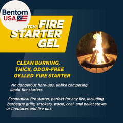One Match Gel Fire Starter, 16 Fl. Oz.