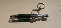 Tactical Survival High Frequency Whistle With LEDFlashlight And Compass Keychain