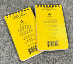 «RITE IN THE RAIN» All-Weather Universal Notebook, Yellow, 3″ x 5″ #135 NEW (2)
