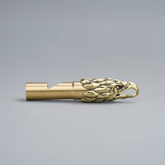HANDMADE PURE COPPER HIGH PITCHED AMERICAN EAGLE’S HEAD WHISTLE – VERY LOUD!