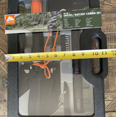 30-in-1 Survival Kit Portable Folding Shovel Multifunctional Camping Tool w/Case