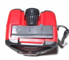 LL BEAN ETON Weather Alert Emergency Radio Red