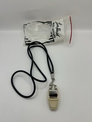 Lan-Gard Whistle Lanyard Lightweight Comfortable, 1970’s, Coach, Referee, Fan￼