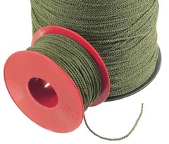 Hoochie Cord 50mt 2mm Green Army Military Survival Para Hootchie Rope Aust Made