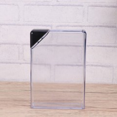 1PC 450ML Flat Water Bottle Creative Transparent Bottle Portable Travel Kettle
