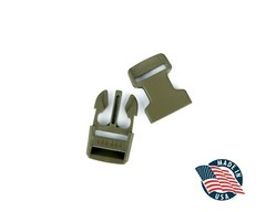 10 PACK – 1″ Inch Plastic Side Release Buckle for Webbing Strap- MADE IN THE USA