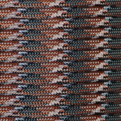 Glow in The Dark Paracord – 7 Strand 10 feet, Woodland Camo the