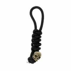 Hand Braided Woven Rope Keychain Skeleton Skull for Key Chain Gift for Friend Ad
