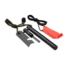 AOFAR Fire Starter AF 376 Ferrocerium (Ferro) Rods Fire Starter Kit with Two