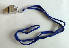 Whistle With Lanyard Metal Safety Coaches Referee Sports Women Seniors Camping