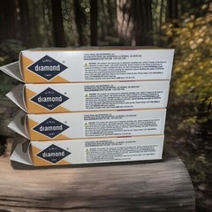 4 Diamond Strike-A-Fire Indoor/ Outdoor Strikes Like A Match Fire-starters USA