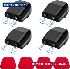 4 PCS Avoid Collisions Deer Warning Whistle with Adhe… Deer Whistles for Cars,