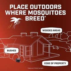 Ortho Home Defense Mosquito Kill, Prevent Station with Quietly Attract ,Control