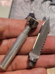 Survival Kit/ Pocket Survival Knife/mini Survival Kit/Vintage Survival Kit