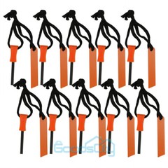 Lot Outdoor Survival Magnesium Rod Fire Starter Emergency Striker Flint for Camp