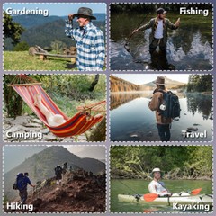 Men Women Mosquito Head Net Hat Sun Bucket Bug Mesh Fishing Garden Outdoor Cap