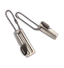 Original US Army Issue P38 & P51 Can Openers With 4½» Key Chain Or 1″ Key Ring