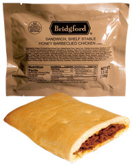 Honey Barbecued Chicken 3 Pack – Bridgford MRE Ready To Eat Meal