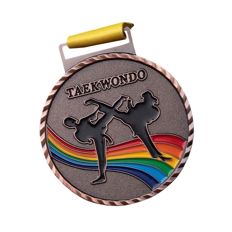 Award Medals Gold Silver Bronze Medals with Neck Ribbon, Kid Teens Reward Medals