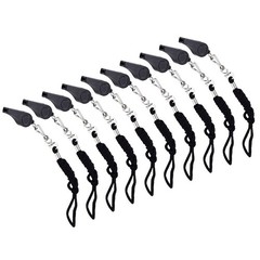 10Pcs Lightweight Plastic Emergency Whistles for Kids Multipurpose Survival Use
