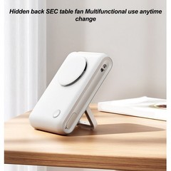 Sleek Design Rechargeable Outdoor Fan with Safety First Features Available