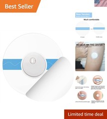Transparent Waterproof Adhesive Patches for Libre 3 – 50 Count Overpatch Set