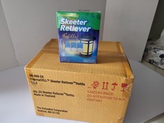 ThermaCell Skeeter Reliever REFILLS 24 packs of 3 One Case refill pads & candles