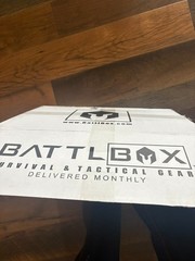 LOADED! So many items! NIB BattlBox Survival & Tactical Gear Box
