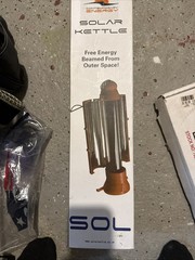Solar Kettle Water Heater And Thermos NIB