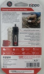 ZIPPO 40571 Emergency Fire Kit, Waterproof Storage Canister – Survival, Camping
