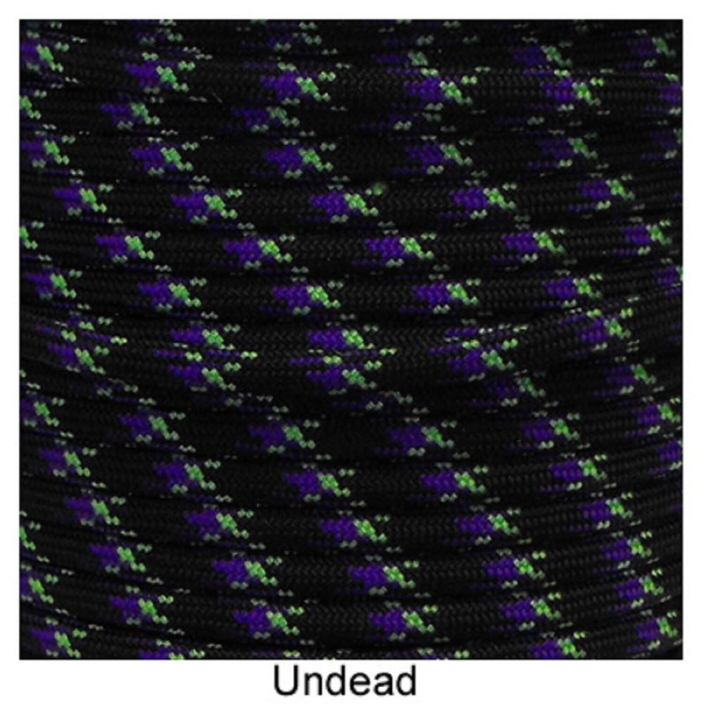 Undead Paracord 100 Foot 550 lb 7 Strand Camping Survival Rope